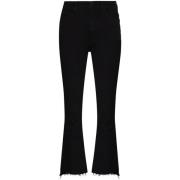 Mother Flared Jeans Black, Dam