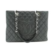 Chanel Vintage Pre-owned Laeder handvskor Black, Dam