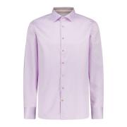 Stenströms Slimline Skjorta Slim-Fit Knapp-Up Hajkrage Snygg Purple, H...