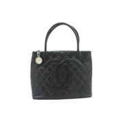 Chanel Vintage Pre-owned Laeder chanel-vskor Black, Dam