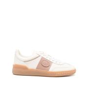 Valentino Garavani Ivory Sneakers med VLogo Signature Beige, Dam