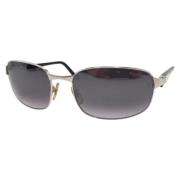 Cartier Vintage Pre-owned Glas solglasgon Black, Dam