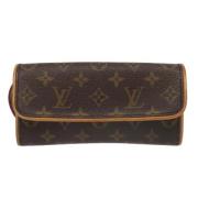 Louis Vuitton Vintage Pre-owned Canvas louis-vuitton-vskor Brown, Dam