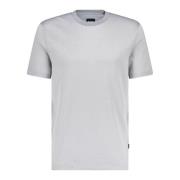 Hugo Boss Bomull T-shirt med rund hals Gray, Herr