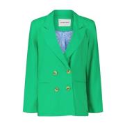 Fabienne Chapot Elegant Linneblazer Green, Dam