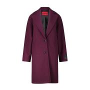 Hugo Boss Klassisk Ullrock Matea Purple, Dam