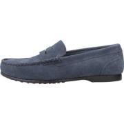 Sebago Suede Byron Loafers Blue, Herr