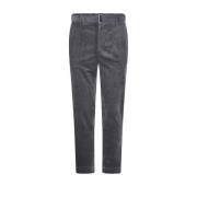 Officine Générale Mid Grey Owen Pant Gray, Herr