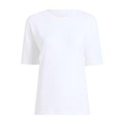 Khaite Vita T-shirts och Polos Mae White, Dam