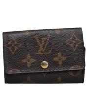 Louis Vuitton Vintage Pre-owned Canvas nyckelhllare Brown, Dam