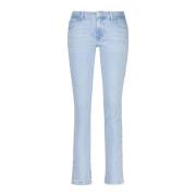 7 For All Mankind Slim-Fit Klassiska Jeans Pyper Blue, Dam