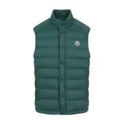 Moncler Mörkgrön Barthe Vest Green, Herr