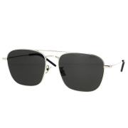 Saint Laurent Klassiska SL 309 Caravan Solglasögon Gray, Unisex