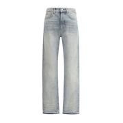 Amiri Urban Straight Fit Jeans med Femficksdesign Blue, Herr