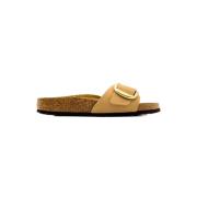 Birkenstock Beige Sandal Madrid Kollektion Vår Sommar Beige, Dam