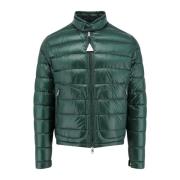 Moncler Quiltad jacka med dubbel dragkedja Green, Herr