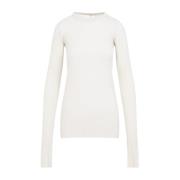 Rick Owens Elegant Nude Topwear Ss25 White, Dam