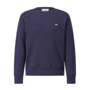 Autry Klassisk Crew Neck Sweatshirt Blue, Herr