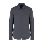 Giorgio Armani Casual Fbwf Skjorta för Män Blue, Herr