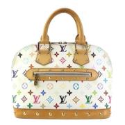 Louis Vuitton Vintage Pre-owned Canvas louis-vuitton-vskor White, Dam