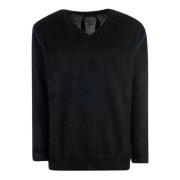 N21 Svart Pullover Tröja för Män Black, Herr