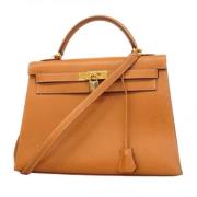 Hermès Vintage Pre-owned Laeder handvskor Brown, Dam