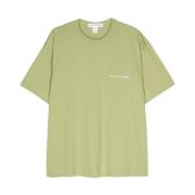 Comme des Garçons Grön Bomull T-shirt Green, Herr