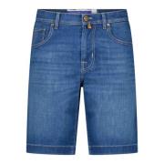 Jacob Cohën Slim-Fit Denim Shorts Made in Italy Blue, Herr