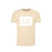 C.p. Company Avslappnad Bomull T-shirt Beige, Herr