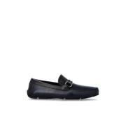 Salvatore Ferragamo Loafers Front Blue, Herr