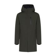 Scandinavian Edition Urban Parka med Avtagbart Foder Green, Herr