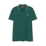 Hugo Boss Grön Polo Tröja med Logodetalj Green, Herr