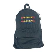 Balenciaga Vintage Pre-owned Tyg ryggsckar Black, Unisex