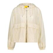 Parajumpers Sportig jacka med logopatch Beige, Dam