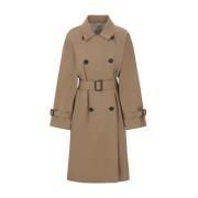 Max Mara Brun dubbelknäppt trenchcoat Brown, Dam