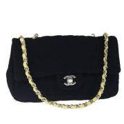 Chanel Vintage Pre-owned Bomull handvskor Black, Dam