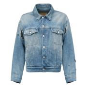 MM6 Maison Margiela Snygg Kabanjacka Blue, Dam