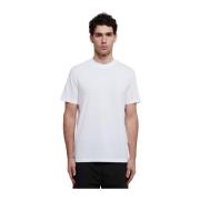 Jil Sander Vit bomull T-shirt med korta ärmar White, Herr