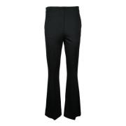 Marella Sportiga Viskosblandningsbyxor Black, Dam