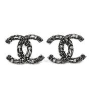 Chanel Vintage Pre-owned Metall chanel-smycken Gray, Dam