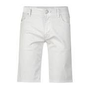 Tramarossa Klassiska Slim-Fit Shorts White, Herr