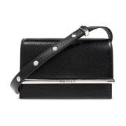 Alexander McQueen Clutch T-Bar Black, Dam