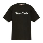 Kenzo Tryckt T-shirt Black, Herr