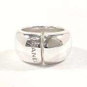 Chanel Vintage Pre-owned Metall ringar Gray, Dam