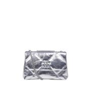 Tory Burch Diamant Quilt Konvertibel Axelväska Gray, Dam