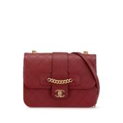 Chanel Vintage Pre-owned Laeder chanel-vskor Red, Dam