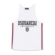 Dsquared2 Stilfull Modekläder Kollektion White, Herr