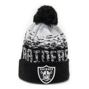 New Era Svart Raiders Sport Beanie Mössa Black, Unisex