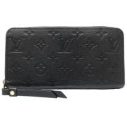 Louis Vuitton Vintage Pre-owned Laeder plnbcker Black, Unisex