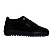 Mason Garments Svart Nabuk Sneakers Ess-1D Black, Herr